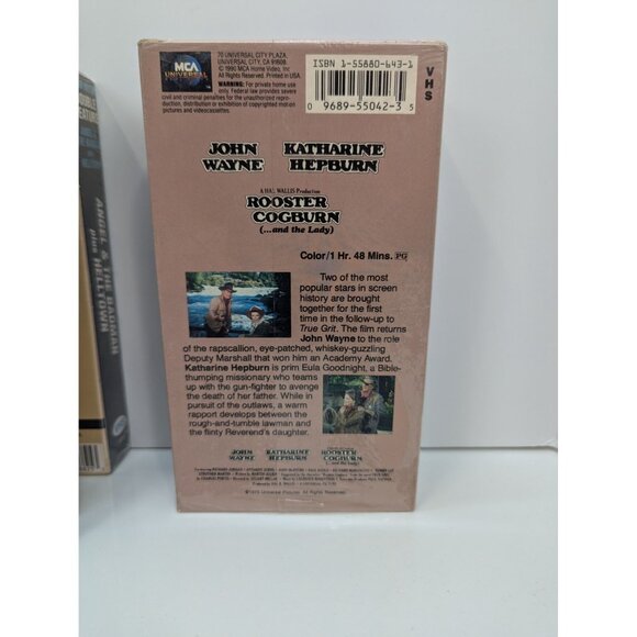 John Wayne VHS Movies Multiple Titles Lot of 6 Factory Sealed Read Description - Picture 13 of 14